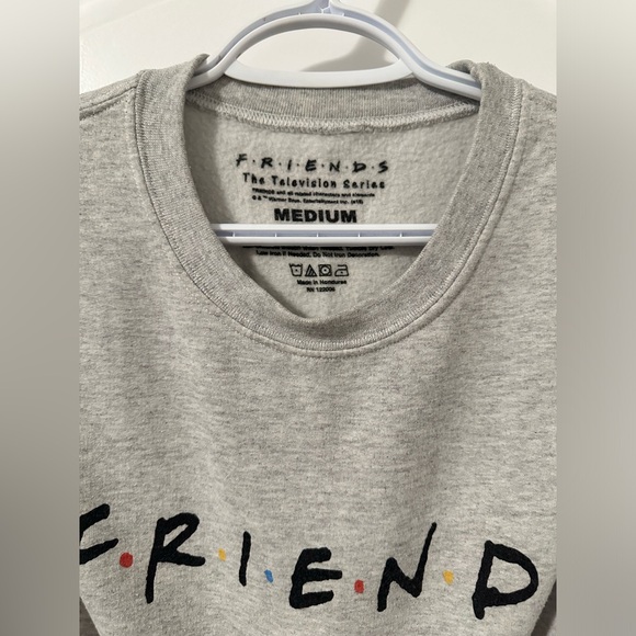 Friends Crewneck Sweater, Grey, Women’s size M - Picture 2 of 2